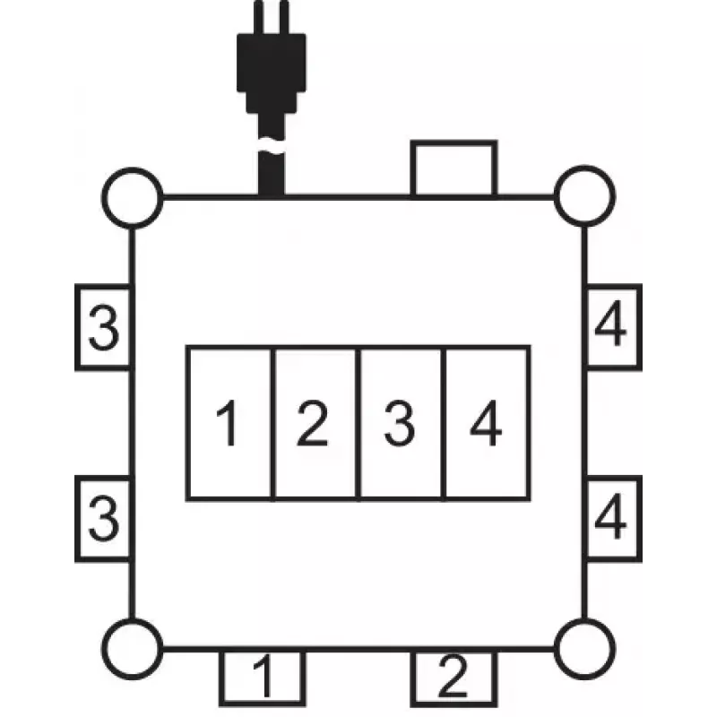 Prolunga elettrica Brennenstuhl 1153690400
