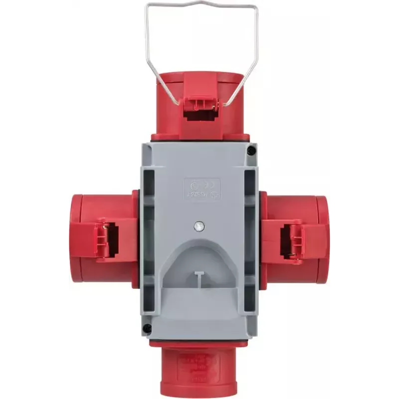 Adattatore spina Brennenstuhl 1081640 400V 16A grigio rosso