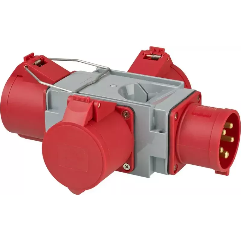 Adattatore spina Brennenstuhl 1081670 400V 32A grigio rosso