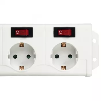 Distributore di corrente Hama 137239 1,4 m 6 uscite AC per interni bianco
