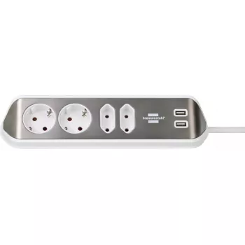 Prolunga elettrica Brennenstuhl 1153590420 2 m 4 prese AC per interni