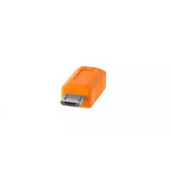 Cavo USB Tether Tools CUC2515-ORG 4,6 m USB-C Micro-USB B arancione