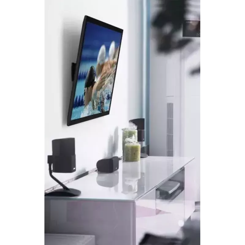 Reflecta 23141 PLANO Slim 60-6040T supporto TV da parete per schermi da 81-153 cm (32-60 pollici), nero