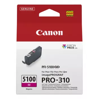 Canon PFI-5100 M cartuccia d'inchiostro 1 pezzo originale magenta