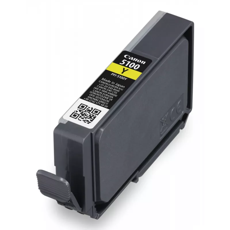 Canon PFI-5100 Y cartuccia d'inchiostro 1 pezzo originale giallo