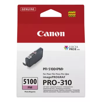 Canon PFI-5100 PM cartuccia d'inchiostro 1 pz. originale photo magenta