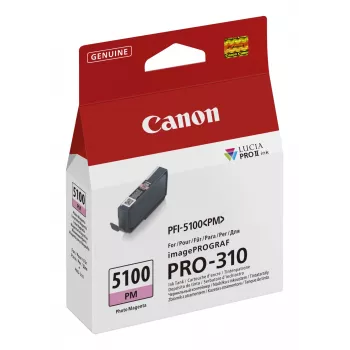 Canon PFI-5100 PM cartuccia d'inchiostro 1 pz. originale photo magenta