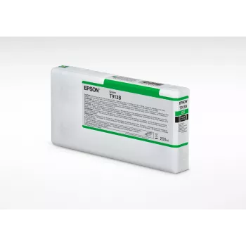 Epson T913B verde cartuccia d'inchiostro (200 ml), resa standard, verde, inchiostro pigmentato, 200 ml, 1 pz.