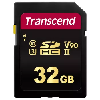 Memoria flash Transcend 32 GB SDHC Classe 10 UHS Classe 3 700S