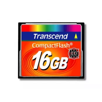 Scheda CompactFlash Transcend TS16GCF133 16 GB, 50 MB/s in lettura, 20 MB/s in scrittura