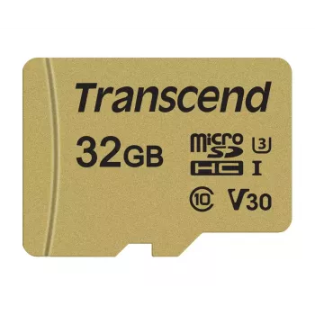 Memoria flash Transcend 32 GB MicroSDHC UHS-I 500S