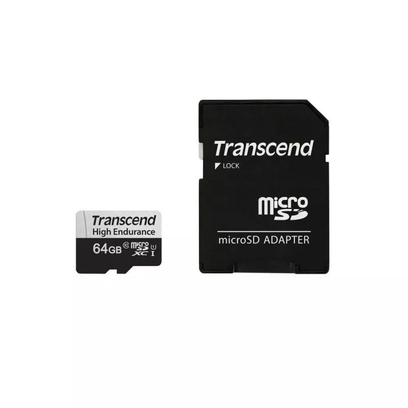 Memoria flash Transcend 64GB MicroSDXC 350V