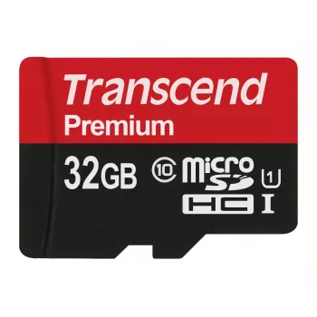 Memoria flash Transcend 32 GB UHS-I microSDXC Classe 10 TS32GUSDCU1