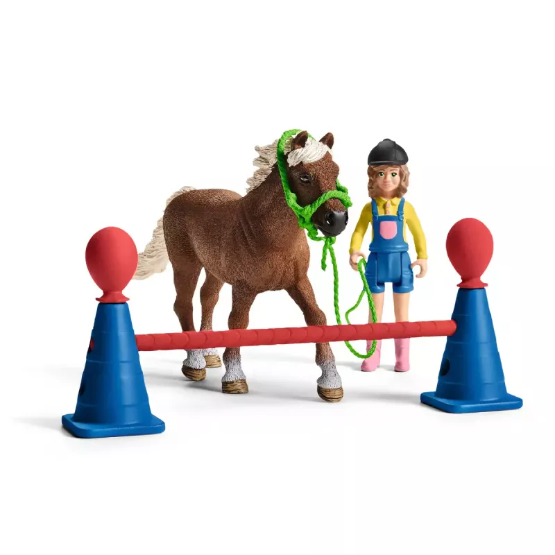 Pony Agility Training Schleich 42481 multicolore plastica 3-8 anni