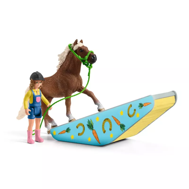 Pony Agility Training Schleich 42481 multicolore plastica 3-8 anni