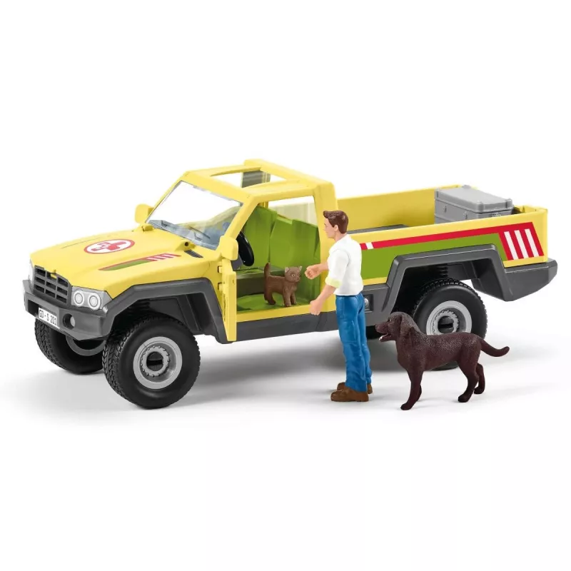 Visita veterinaria alla fattoria Schleich FARM WORLD 42503