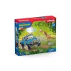 schleich Dinosaurs Fuoristrada con avamposto dei dinosauri, dinosauri e vulcano, stazione di ricerca, 4 anni, multicolore, plastica