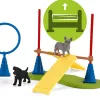 schleich Farm Life Cuccioli Agility Training, Farm World, 3 anni, multicolore
