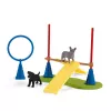 schleich Farm Life Cuccioli Agility Training, Farm World, 3 anni, multicolore