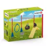 schleich Farm Life Cuccioli Agility Training, Farm World, 3 anni, multicolore