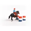 schleich Cowgirl Barrel Racing Fun, 3 anni, multicolore