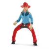 schleich Cowgirl Barrel Racing Fun, 3 anni, multicolore