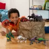 schleich ELDRADOR CREATURES Lucertola magma, 7 anni, mondo di lava, mostri e draghi, nero, rosso, plastica