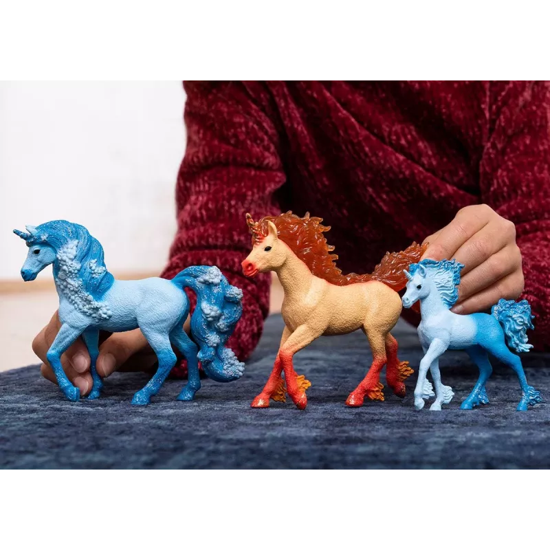 Giocattolo Schleich BAYALA Stallone unicorno del fuoco Elementa arancione 70756S