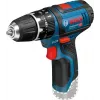 Trapano a pistola Bosch GSB 12V-15, 1300 giri/min, batteria 2 Ah