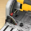 DeWALT DWS520KTR-QS sega circolare a immersione, set, 1300 W, 165 mm, con guida, T STAK-Box VI, giallo/nero