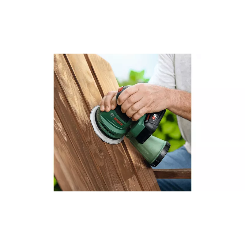 Bosch EasyOrbit 18V-10 (Baretool), Levigatrice orbitale, Nero, Verde, Plastica, Germania, 23000 giri/min, 1 mm