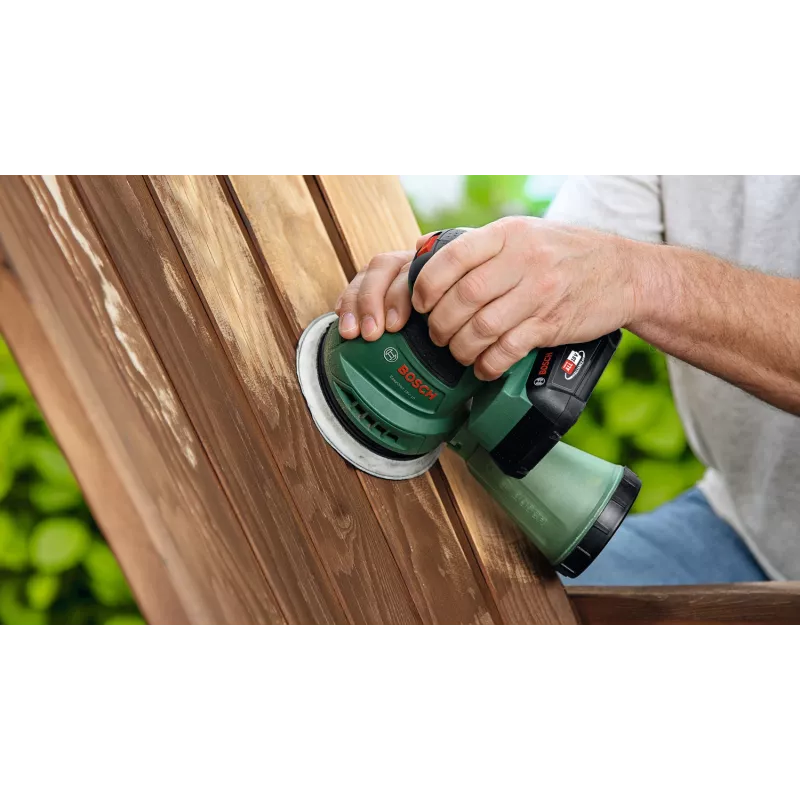 Bosch EasyOrbit 18V-10 (Baretool), Levigatrice orbitale, Nero, Verde, Plastica, Germania, 23000 giri/min, 1 mm