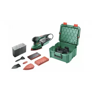 Bosch PSM 200 AES Levigatrice multifunzione 26000 giri/min Nero, Verde 200 W