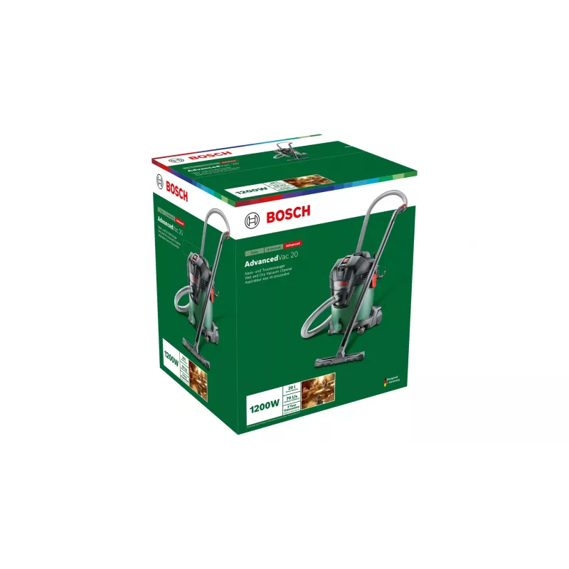 Bosch AdvancedVac 20 300 AW 20 L nero, verde
