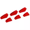 Ricambio per pinza per tubi Knipex 86 09 250 V01 rosso plastica 6 pz.