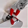 Ricambio per pinza per tubi Knipex 86 09 250 V01 rosso plastica 6 pz.