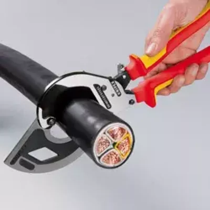 Knipex 95 36 320 tagliacavi, 320 mm, brunito nero