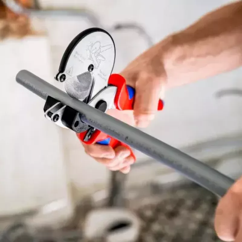 Knipex 90 25 25 tagliatubi per tubi compositi e in plastica