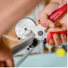 Knipex 90 25 25 tagliatubi per tubi compositi e in plastica