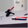 Knipex 12 72 190 pinza acciaio impugnatura in plastica nero rosso 190 mm