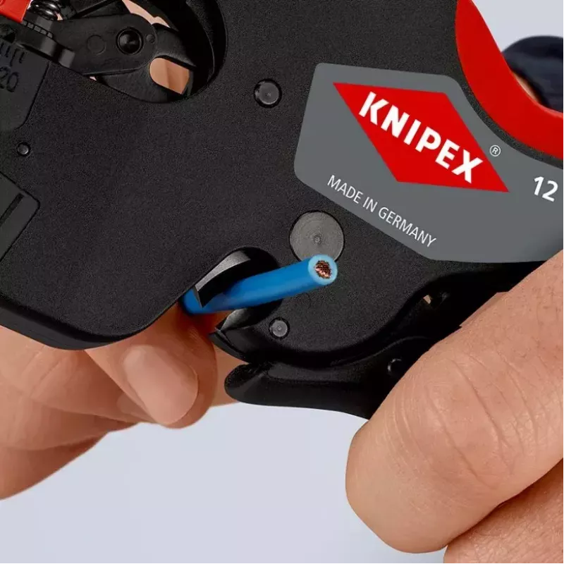 Knipex 12 72 190 pinza acciaio impugnatura in plastica nero rosso 190 mm