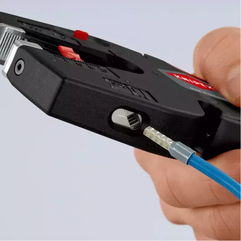 Knipex 12 72 190 pinza acciaio impugnatura in plastica nero rosso 190 mm