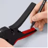 Knipex 12 72 190 pinza acciaio impugnatura in plastica nero rosso 190 mm