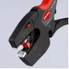 Knipex 12 72 190 pinza acciaio impugnatura in plastica nero rosso 190 mm