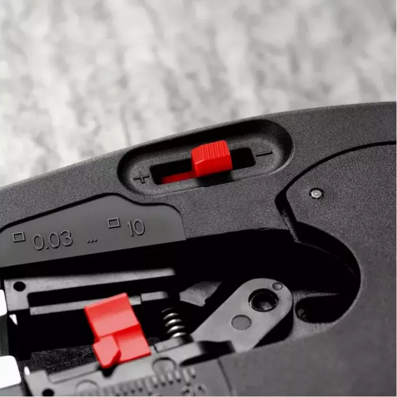 Knipex 12 72 190 pinza acciaio impugnatura in plastica nero rosso 190 mm