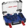 Bosch 2 608 900 446 Expert Tough Material set seghe a tazza, 9 pz., 22–68 mm, con adattatore Power Change Plus