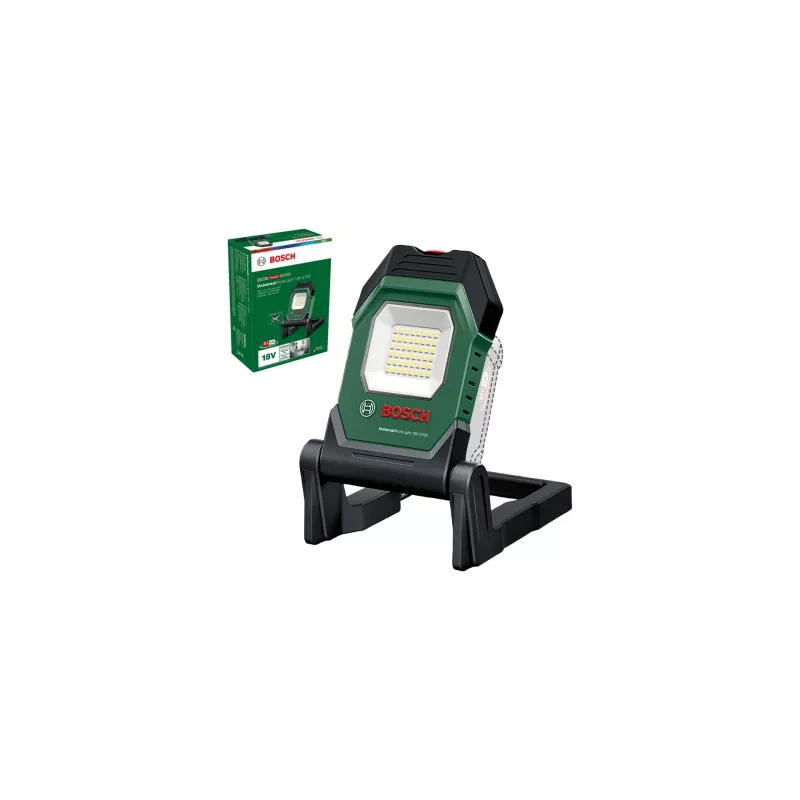 Bosch UniversalWorkLight 18V-2100 nero, verde
