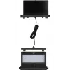 Brennenstuhl SOL 1000 Pad 1173740003 faretto LED solare da parete, 2,1 W, nero