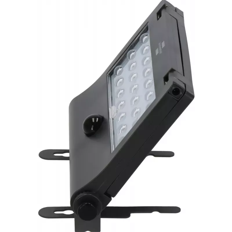Brennenstuhl SOL 1000 Pad 1173740003 faretto LED solare da parete, 2,1 W, nero