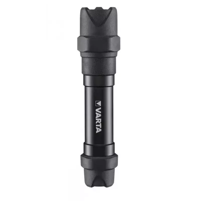 Varta Indestructible F30 Pro 18714101421 torcia LED, 6 W, 650 lm, alluminio, nera